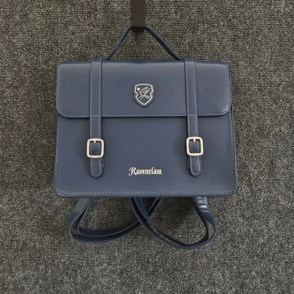 MINISO Harry Potter Ravenclaw Preppy Style Satchel Backpack – Navy Blue